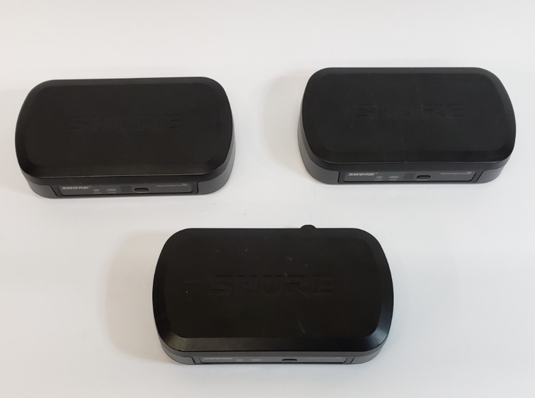 Used Mixed Lot Of 3 Shure PG4 M7 Wireless Receiver | 2 M7 | 1 K7