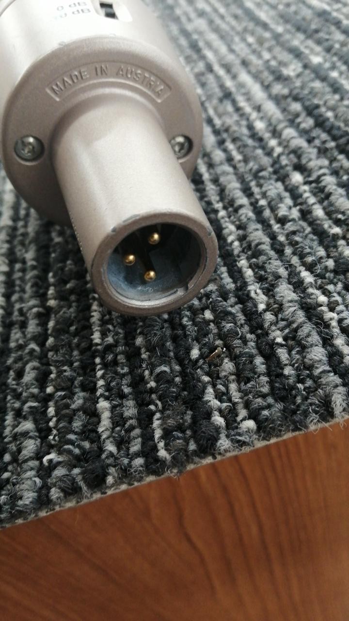 AKG C3000 B Condenser Cable Professional Microphone Operation confirmed Japan