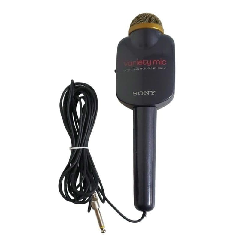 Sony Voice Changer Dynamic Microphone Variety ECM-V1 Black Condenser Home Record