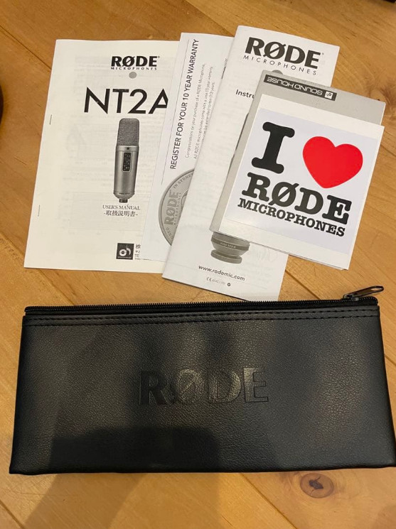 [Excellent] Rode NT2-A Condenser Professional Microphone From Japan