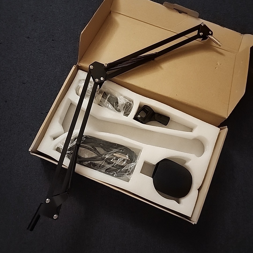 Zingyou BM-800 Condenser Microphone Studio Recording Kit Shock Mount Pro Set