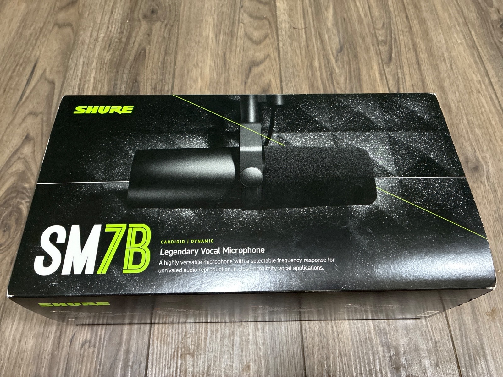 Shure SM7B Dynamic Cardioid Vocal Microphone, Authentic, Brand New, Not a Clone