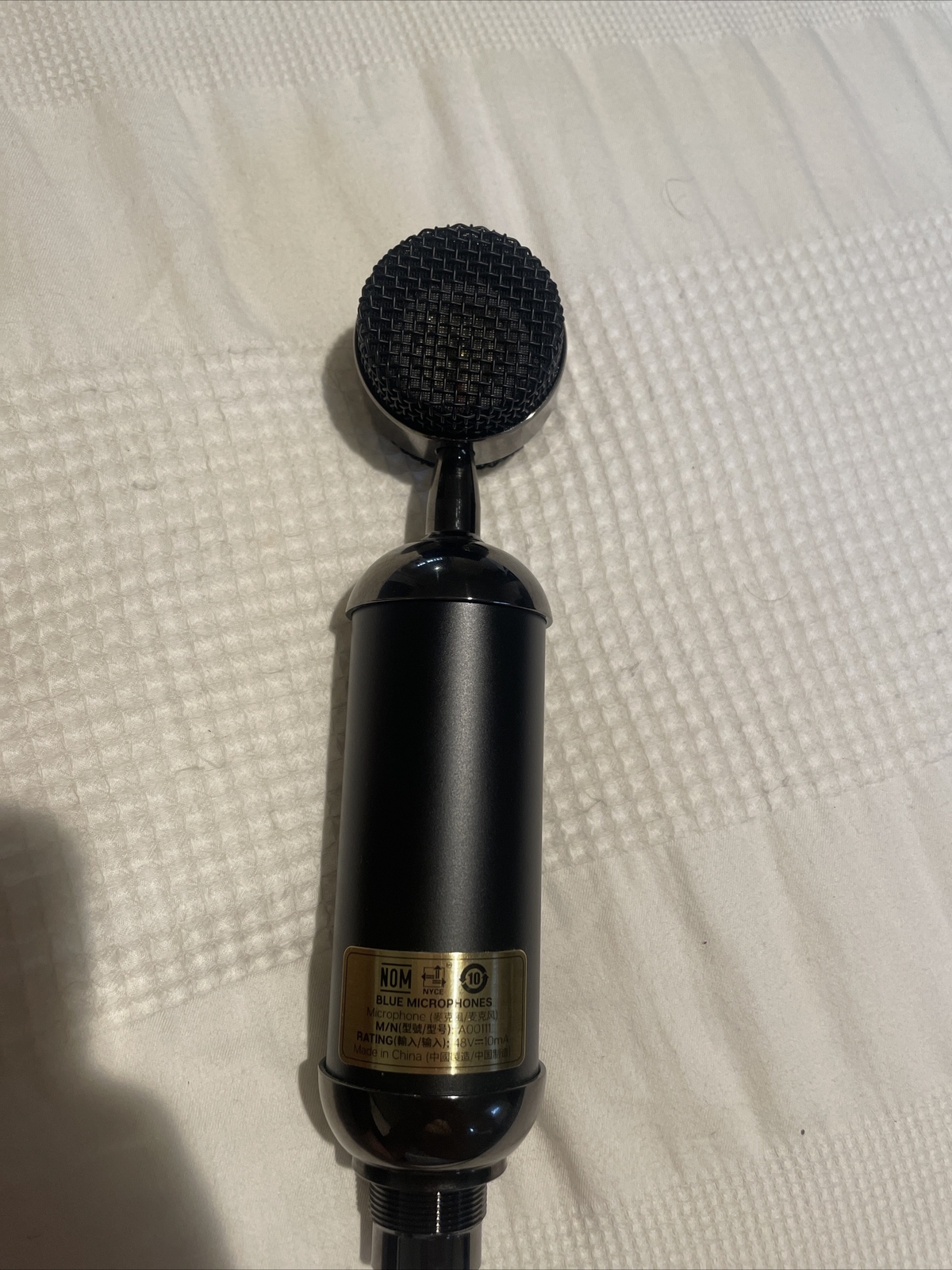 blue microphone