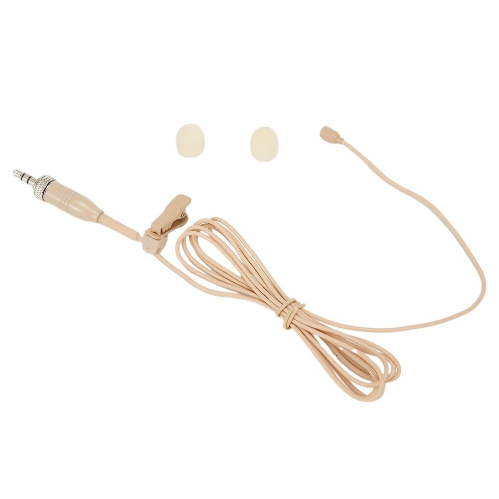 Lavalier Lapel Mic Microphone 3-Pin 3.5mm 4-Pin XLR Cardioid Lapel Clip