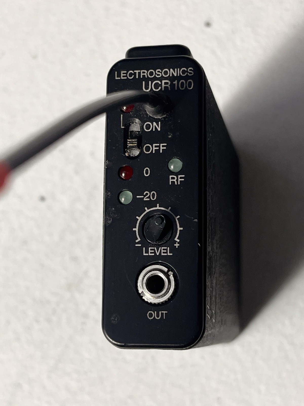 Lectro Lectrosonics UCR100 Bodypack Receiver – BLK 27 (VI) 691.2 – 716.7