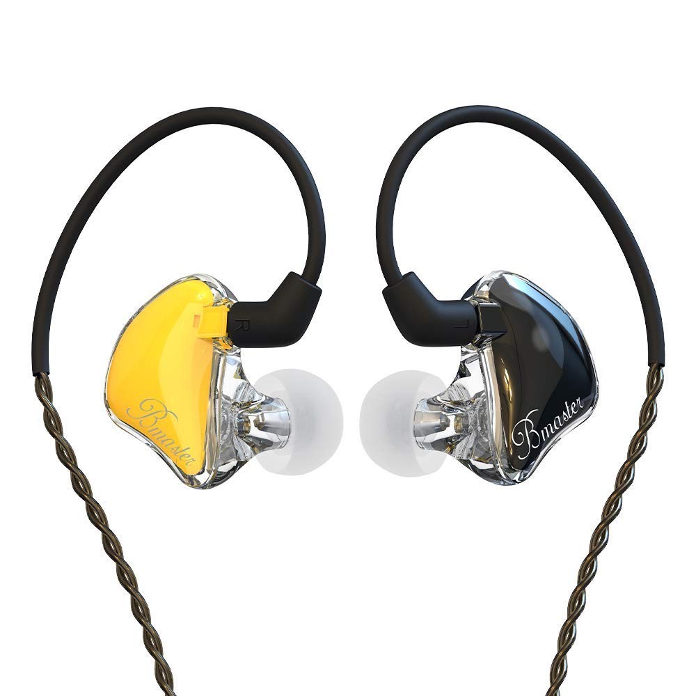 in-Ear Monitors, Bmaster Triple Driver HiFi Stereo Noise-Isolating with Enhanced