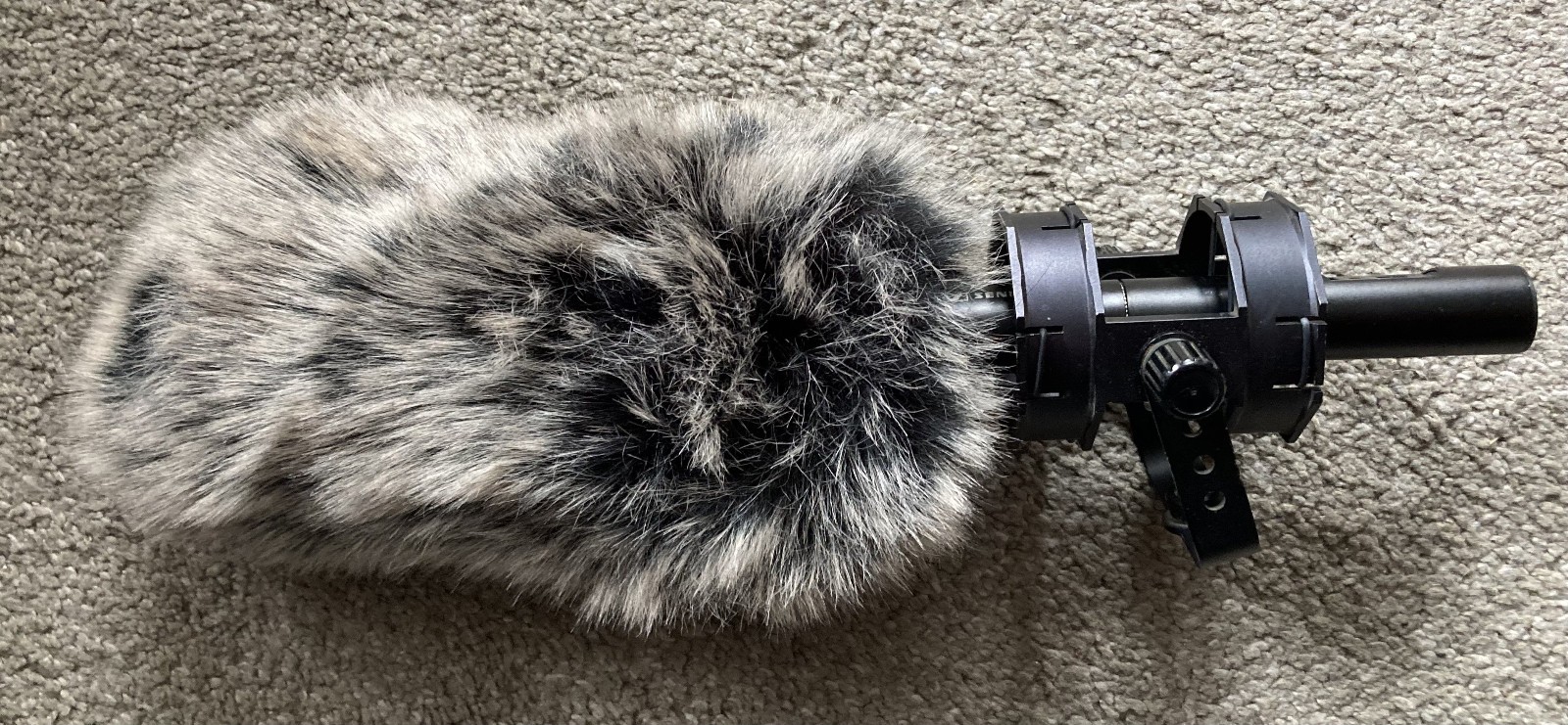 Sennheiser ME66-K6 Combo with AT Shotgun Mount and Dead Cat Windscreen