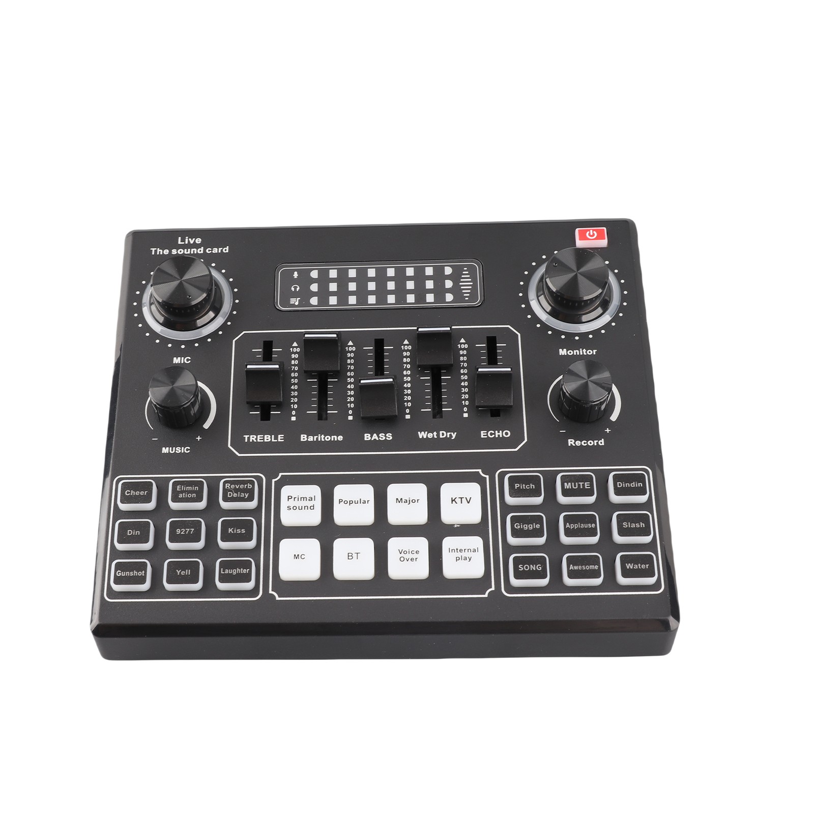 Multifunctional Live V9 Sound Card And BM800 Suspension Microphone Kit RLWX