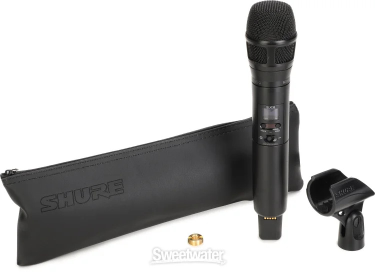 Shure SLXD2/Nexadyne Wireless Handheld Microphone Transmitter – Black
