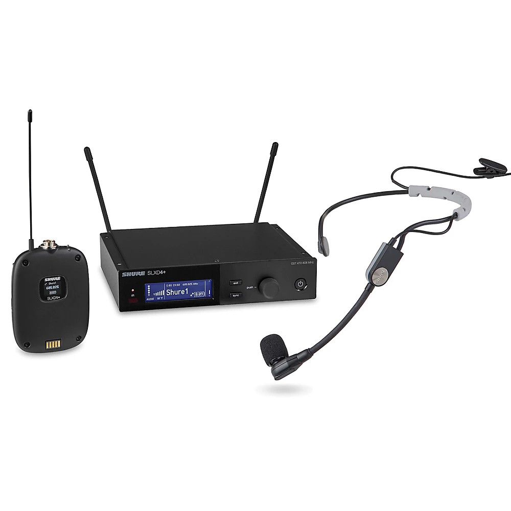 Shure SLXD14+SM35 Wireless Headset Microphone System Band G57 Refurbished