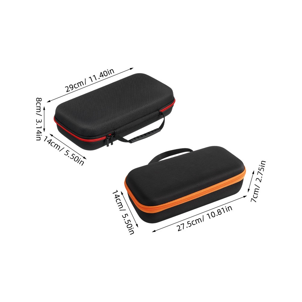 3 Pcs Travel Microphone Storage Box Case for Storing Microphones Eva