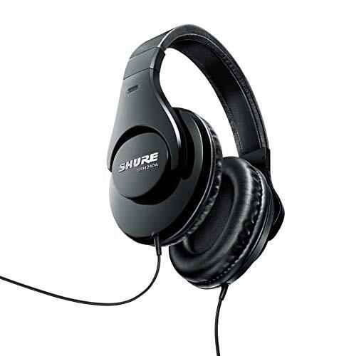 SHURE Professional Quality Headphones / SRH240A-BK-A Black: Closed-type Home