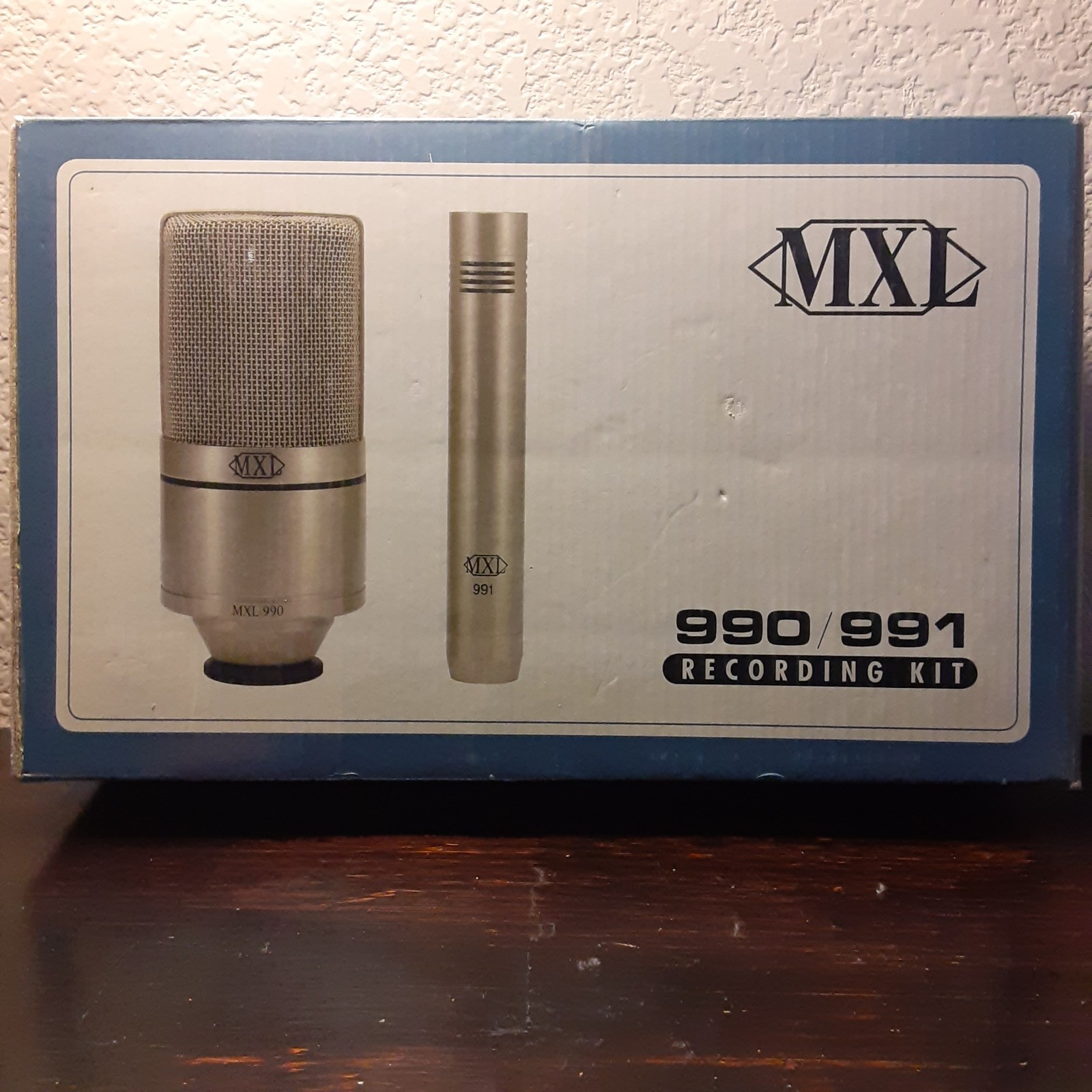 MXL 990/991 Recording Kit w/original case + mounting clips