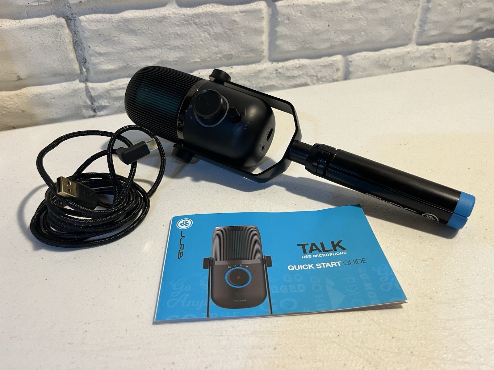Jlab Talk USB Microphone. Professional. 96KHZ/24BIT. Perfect Condition