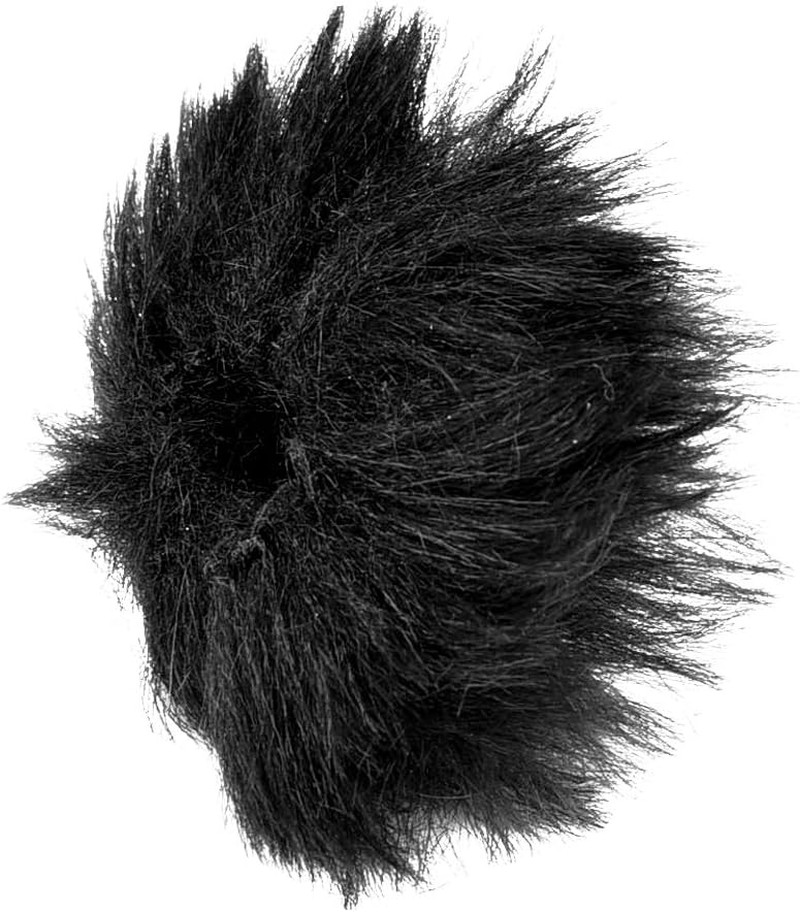 5 Pack Furry Outdoor Microphone Windscreen Muff for Most Lavalier Microphones