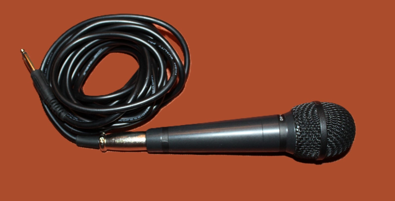 Nady Starpower Vocal Dynamic Microphone SP-4C off/on Switch-plus 15ft Mic Cable