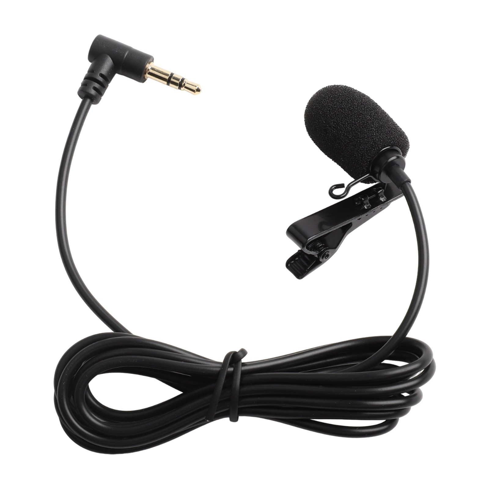 Professional Omnidirectional Lavalier Lapel Microphone for Interviews and Vlogs