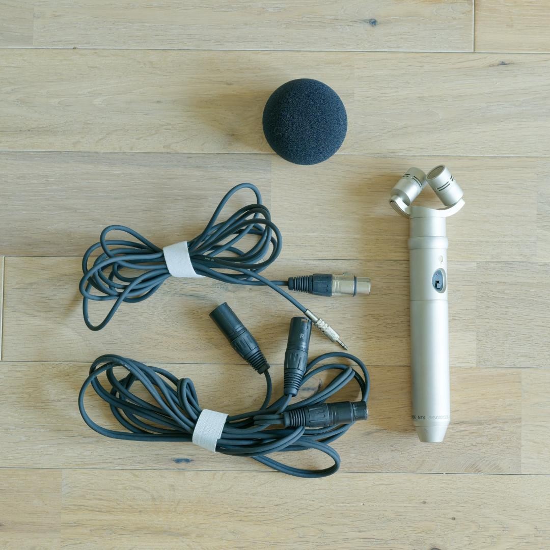 RODE NT4 XY Stereo Condenser Microphone Used with Minor Wear No Case