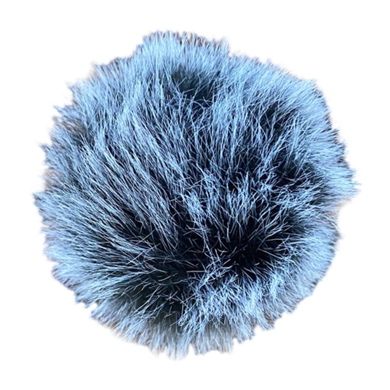 Lavalier Microphone Furry Windscreen Furs Windshield Wind Muff for MIC