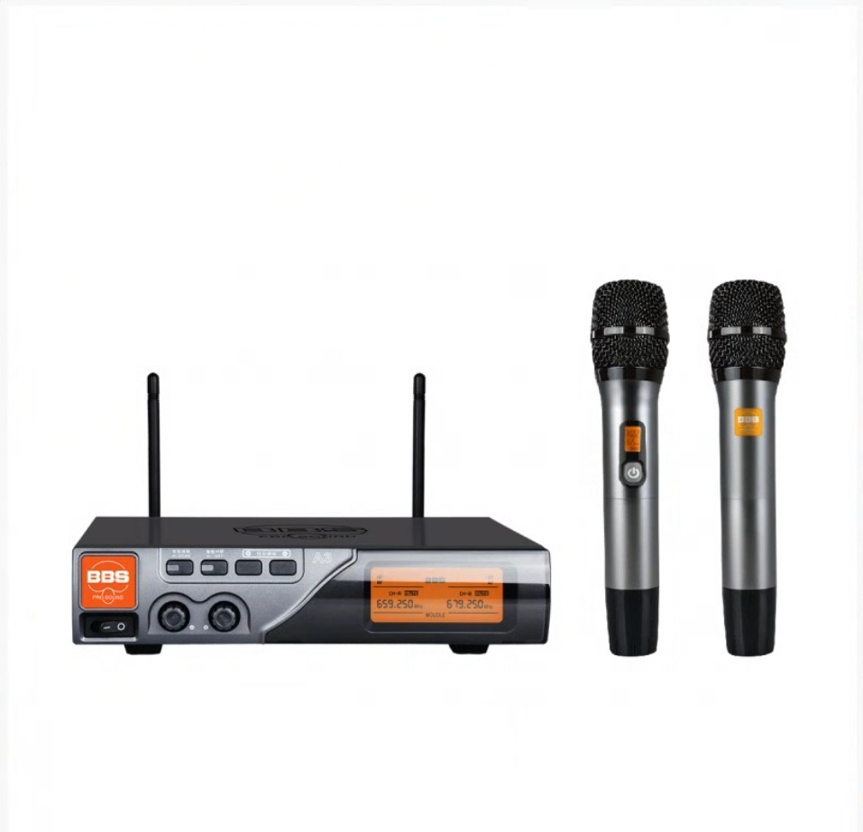 BBS M95 Dual Channel Wireless Microphone System with 18 Month Warranty