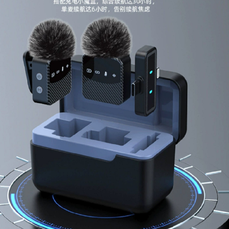 Mini Mic for i Phone Android 2 Pack Mini Microphone with Noise Reduction