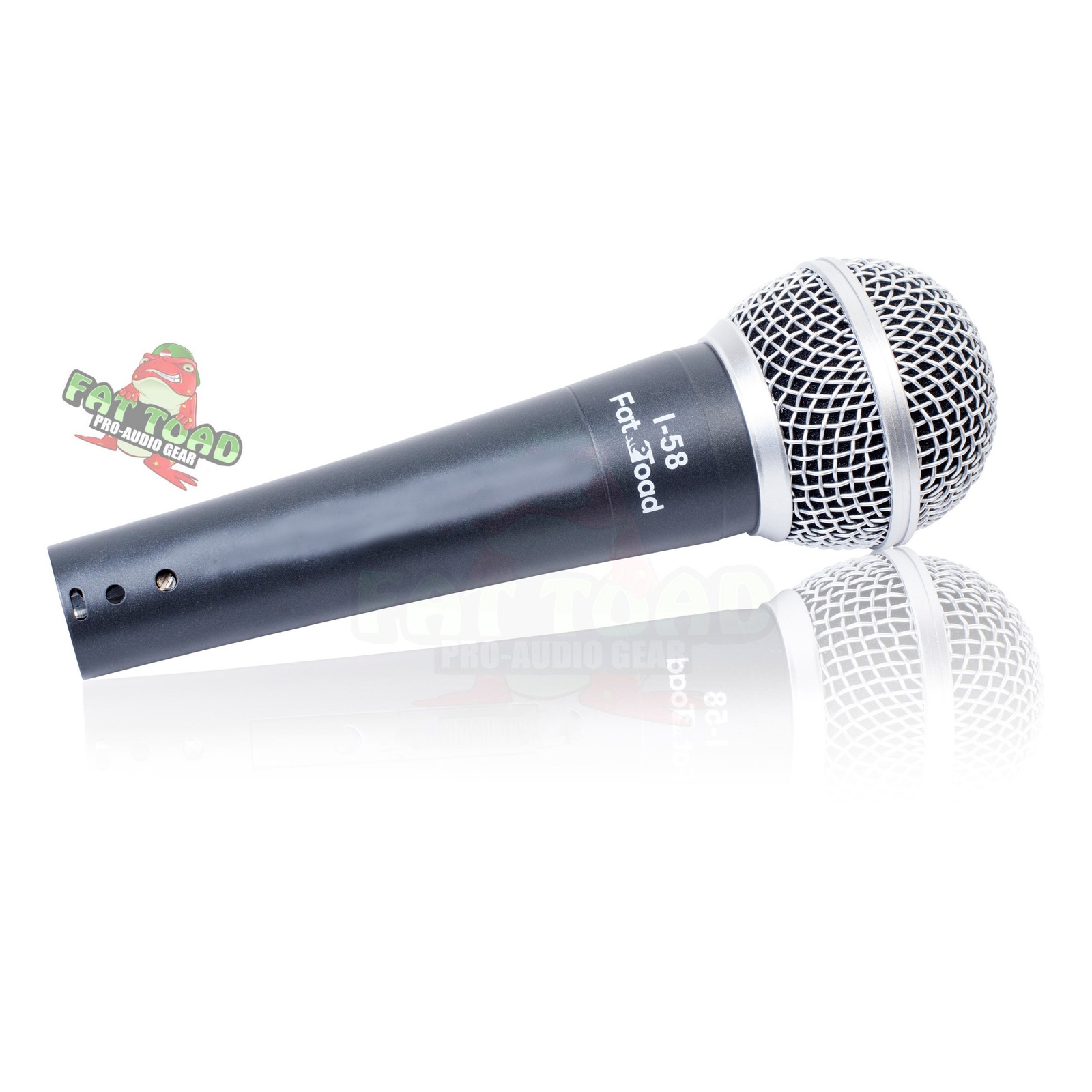 Cardioid Vocal Microphone PACK – Dynamic Handheld XLR Mic Cable 20FT Clip Studio