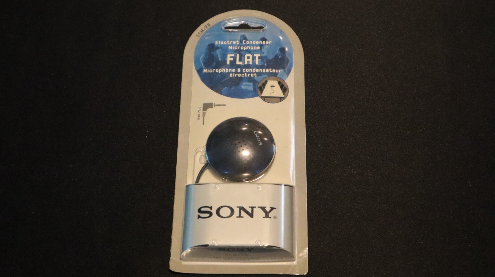 Sony Microphone ECM-F8 Flat Electret Condenser Microphone – Brand New