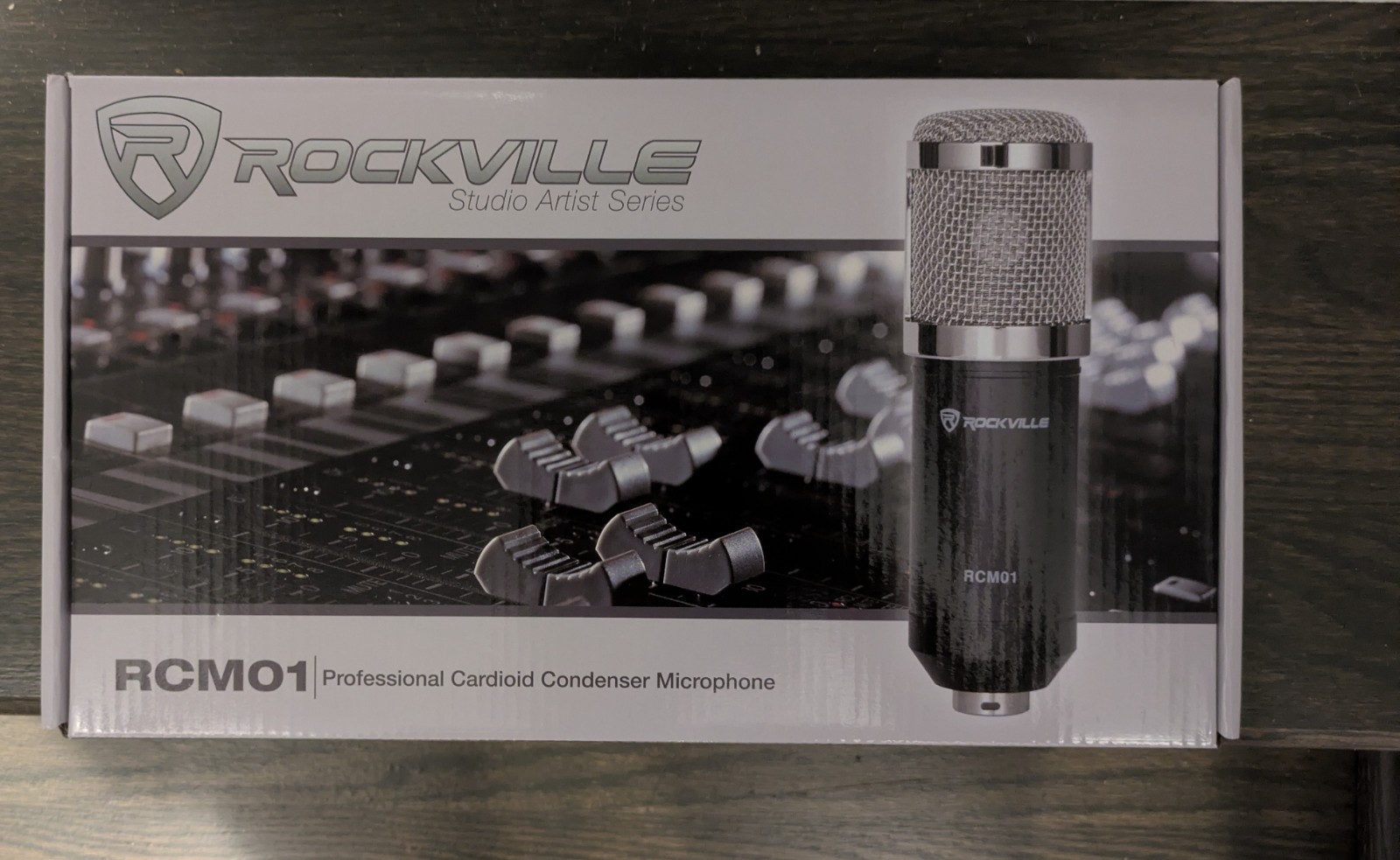 Rockville RCM01 Professional Cardioid Condenser Microphone Studio Recording New